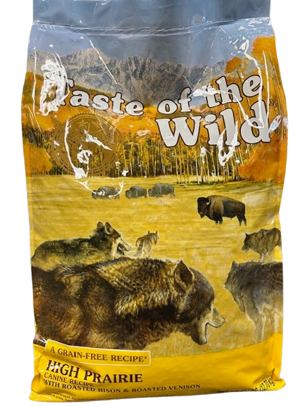 Taste of the Wild Dog Food High Prairie Grain Free 28lb Canine Creek