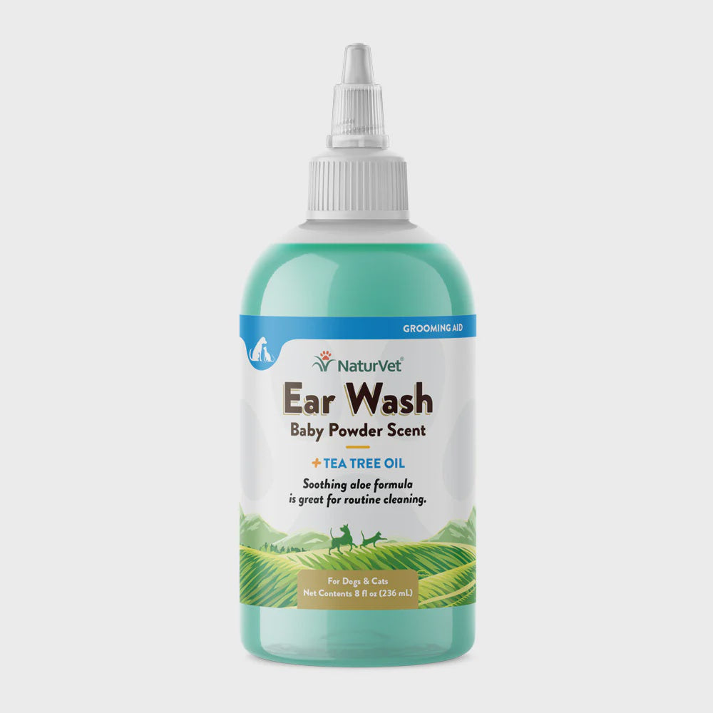 NaturVet Earwash, 8oz