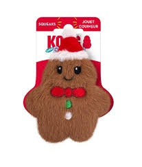 Kong Holiday Dog Toy,  GingerBread Snuzzle, XS