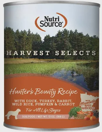 NutriSource Dog Food, Harvest Select Hunter's Bounty, 13oz