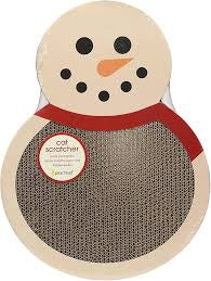 Pearhead Cat Scratcher, Snowman