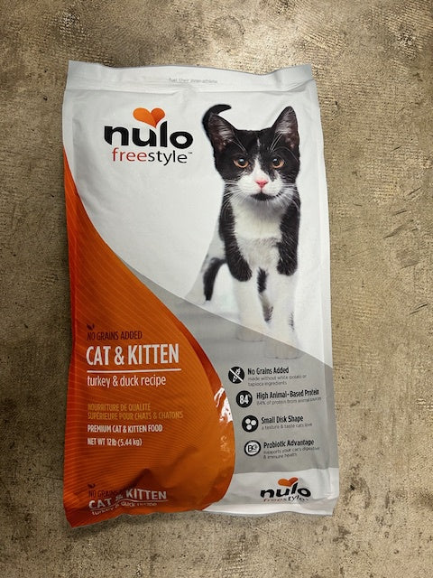 Nulo Cat/Kitten Food, Turkey and Duck 5lb