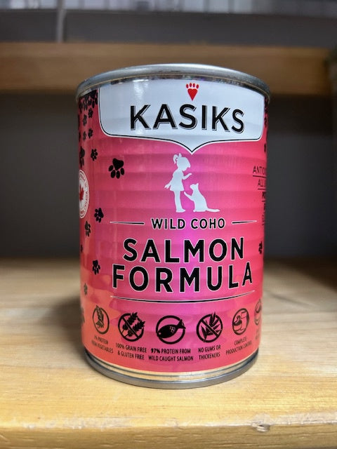 Kasiks Cat Food, Wild Salmon, 12.2oz