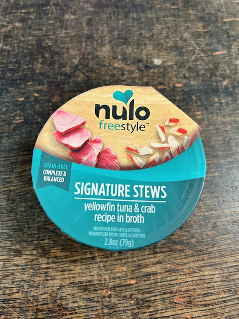 Nulo Cat Food, Signature Stew, Tuna/Crab, 2.8oz