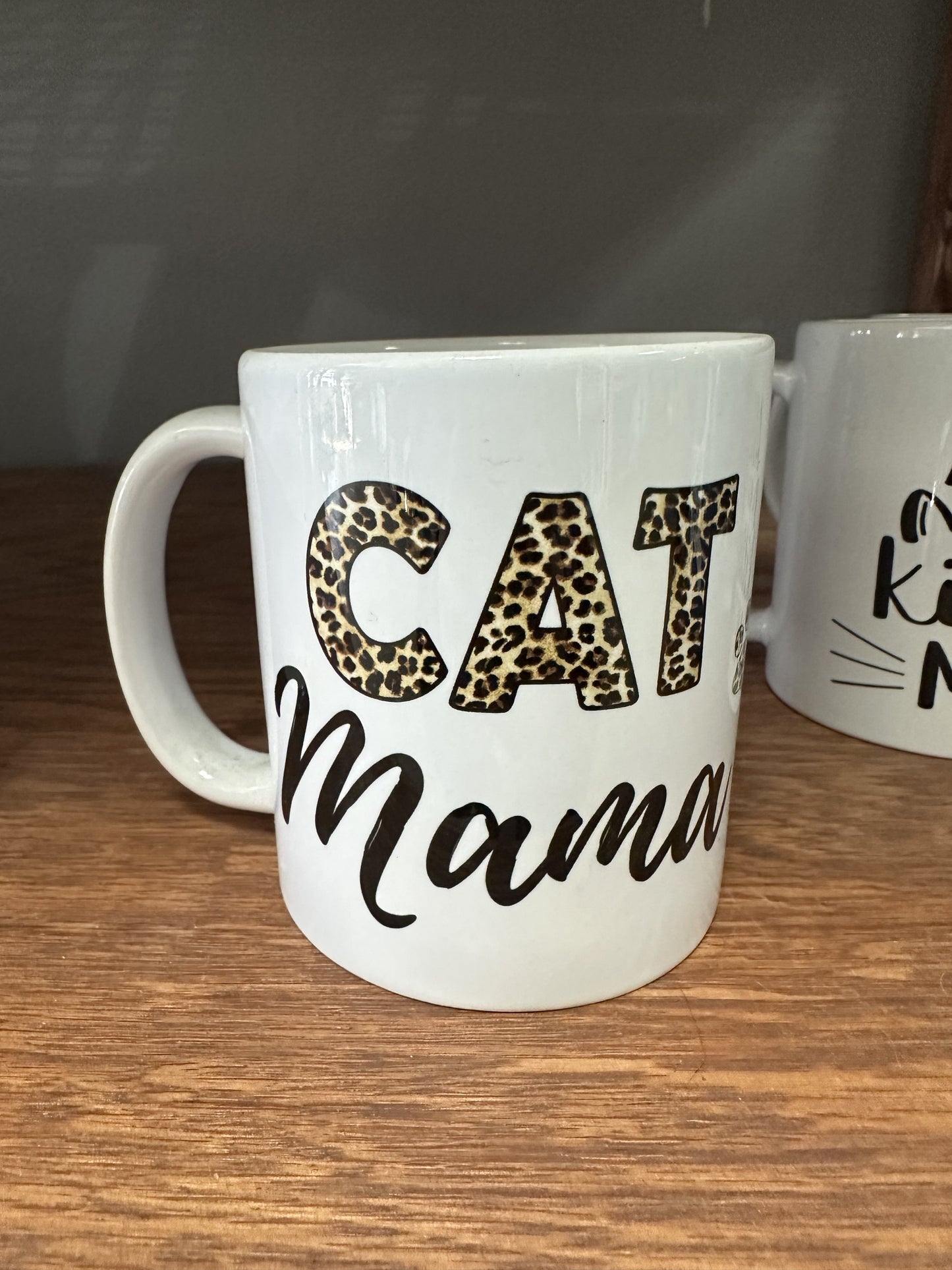 Leopard Cat Mama Mug 11oz