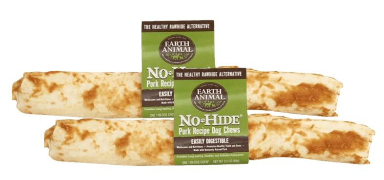 Earth Animal No Hide Pork ; Treat ; 11 in Chew ; 2 pack