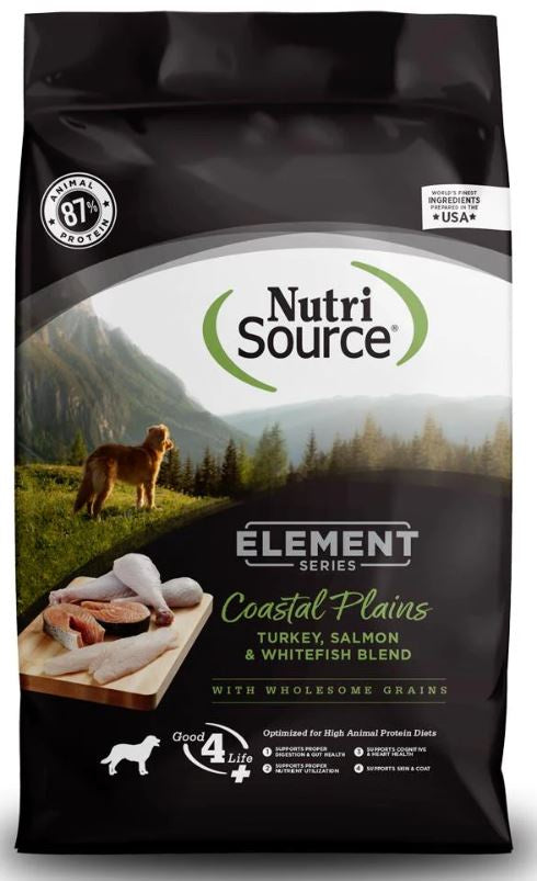 Nutri Source Element Coastal Plains ; Dog Food ; 12 lb bag