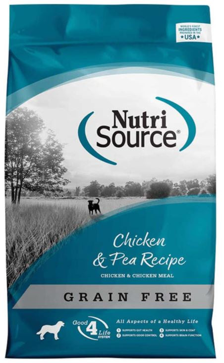 NutriSource Dog Food,  Grain Free Chicken, 15lb